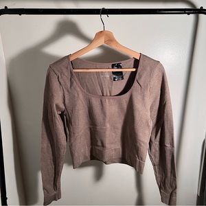 H&M ribbed cropped top